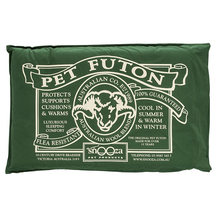 Snooza Futon Green MyPetZone