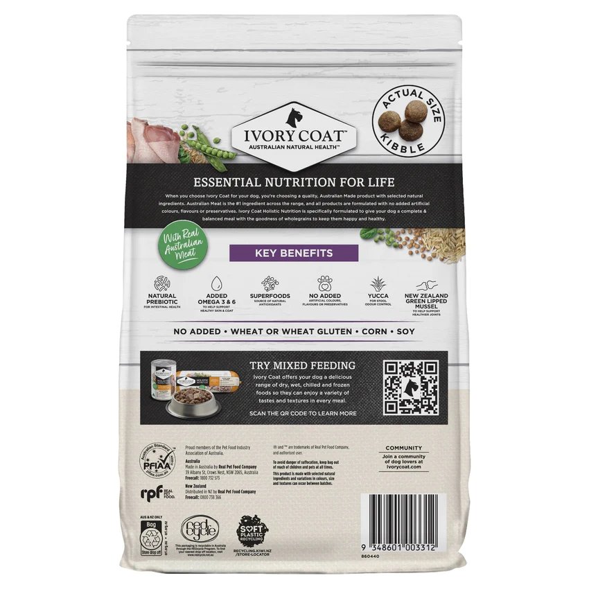 Ivory Coat Turkey & Brown Rice (Adult Dog) MyPetZone