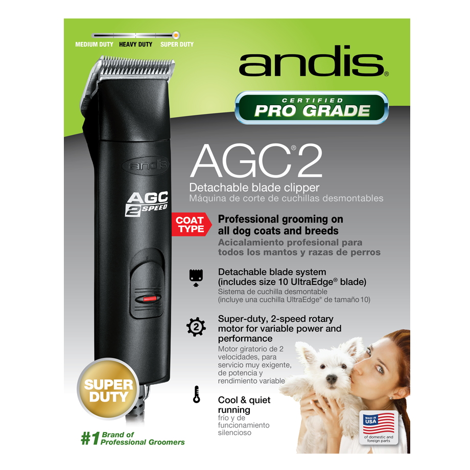 Andis AGC2 2Speed Detachable Blade Clipper MyPetZone