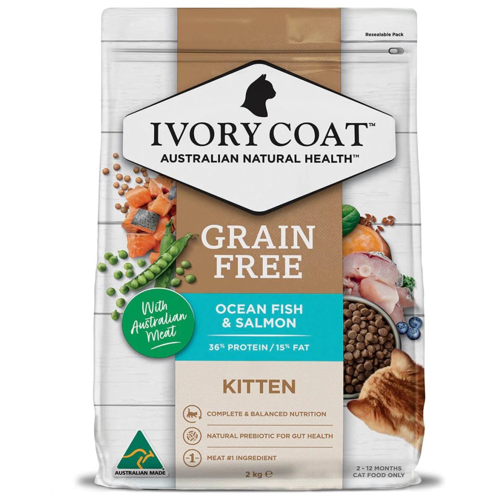 Ivory Coat Grain Free Ocean Fish & Salmon (Kitten) MyPetZone