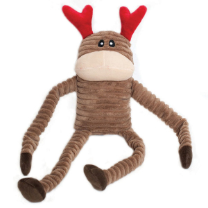 ZippyPaws Christmas Crinkle Reindeer