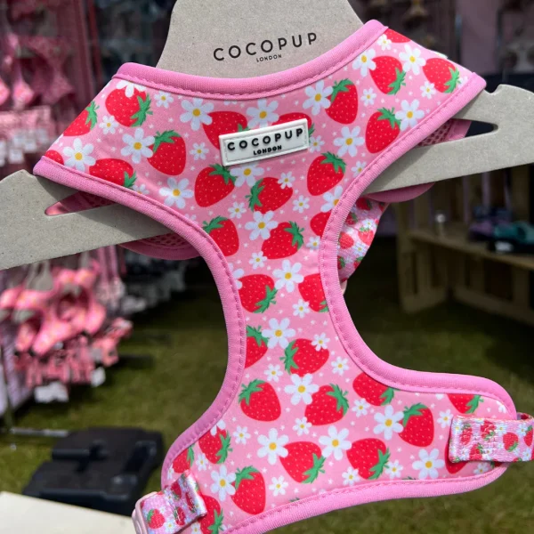 Cocopup London Adjustable Neck Harness - Pupberry Fields - Image 3