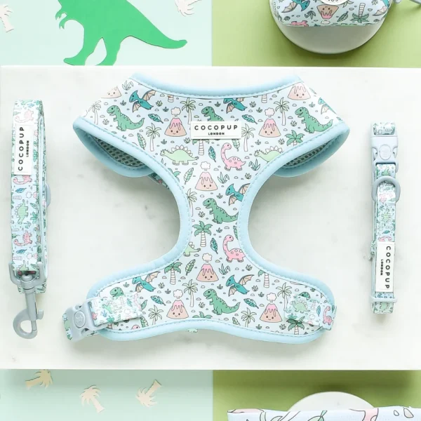Cocopup London Adjustable Neck Harness - Dinopaws - Image 2
