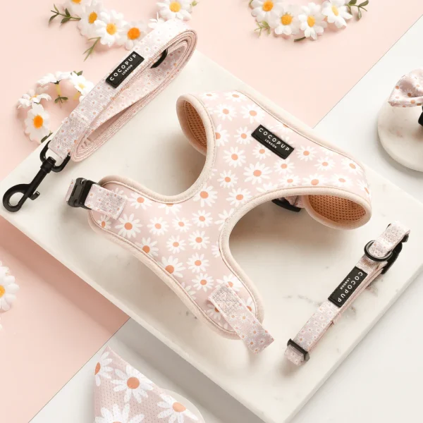 Cocopup London Adjustable Neck Harness - Daisy Chain - Image 4