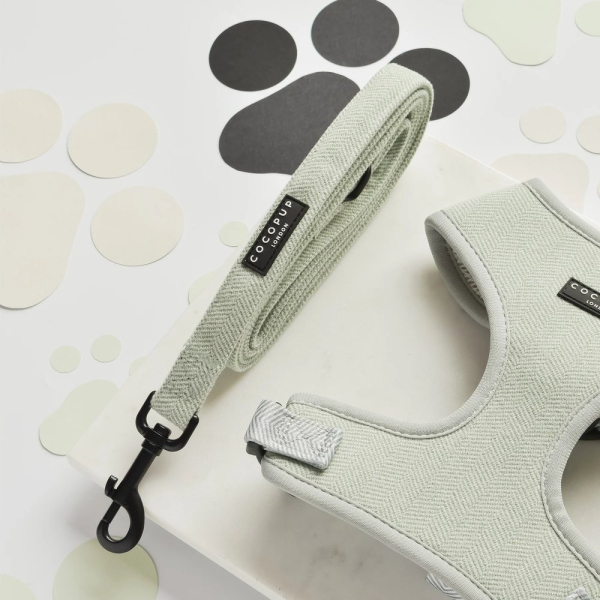 Cocopup London Lead - Sage Tweed