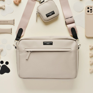 Cocopup London Dog Walking Bag - Caramel Latte