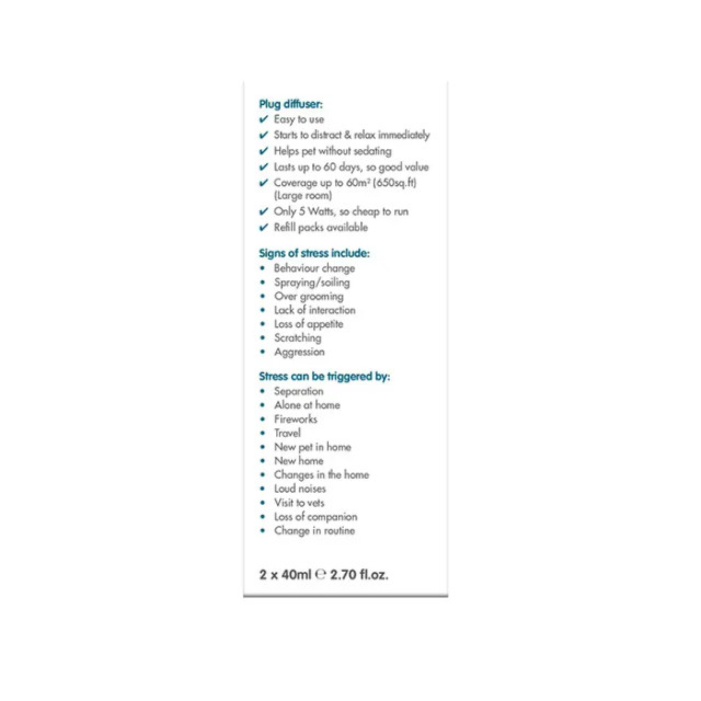 Pet Relax Natural Distract & Relax Plug Diffuser - Refill - Image 3