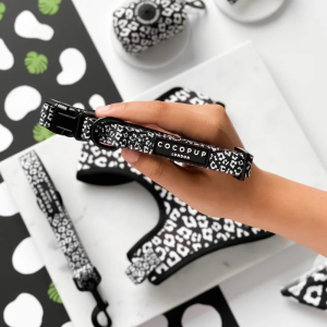Cocopup London Dog Collar - Black Leopard
