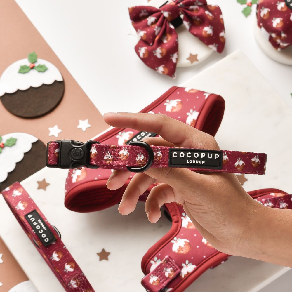 Cocopup London Dog Collar - Woofmas Pudding