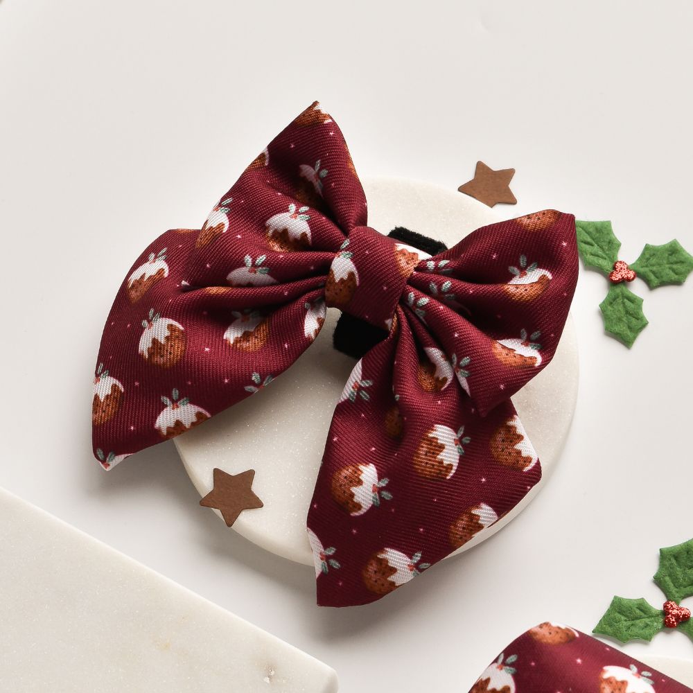 Cocopup London Sailor Bow Tie - Woofmas Pudding