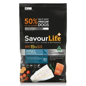 SavourLife Grain-Free Large Breed Adult with Australian Salmon and Fish