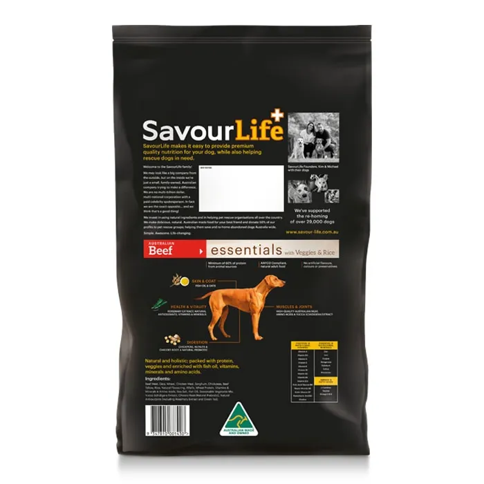 SavourLife Essentials Beef with Veggies & Rice - Image 3